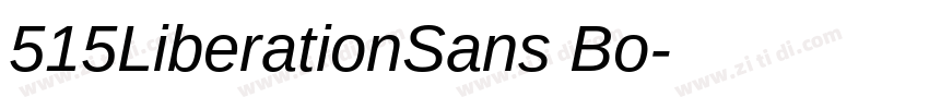 515LiberationSans Bo字体转换 515LiberationSans Bo字体转换